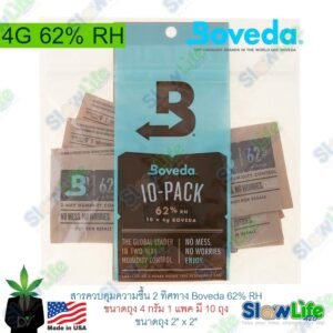 ซองกันชื้น Boveda 4G 62% RH