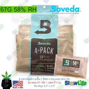 ซองกันชื้น Boveda 67G 58% RH