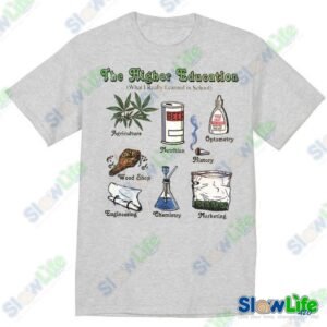 เสื้อยืด The Higher Education