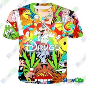 เสื้อยึด Super Mario Drugs&weed