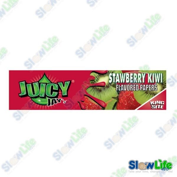 กระดาษมวน Juicy Jay’s Strawberry Kiwi KSS - Image 3