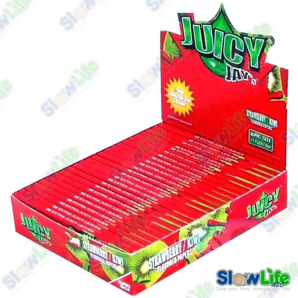 กระดาษมวน Juicy Jay’s Strawberry Kiwi KSS - Image 4
