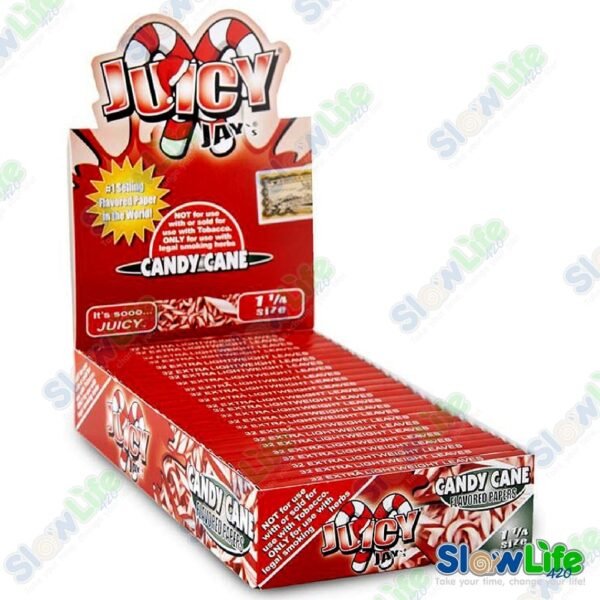 กระดาษมวน Juicy Jay’s Candy Cane 1 1/4 - Image 3