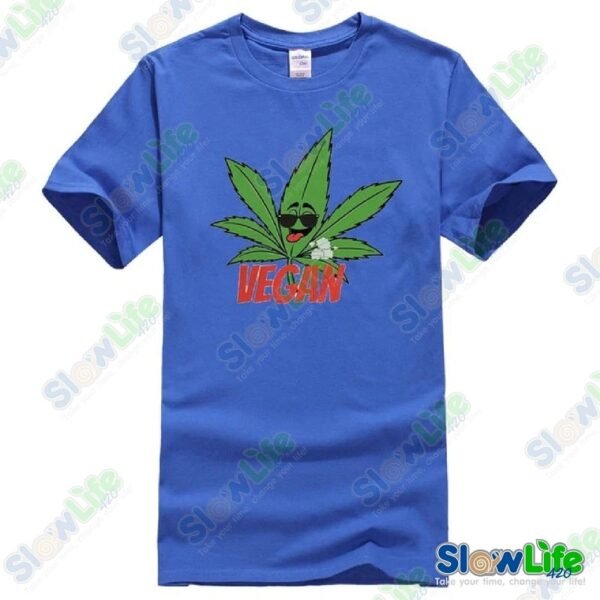 เสื้อยืด Vegan Cannabis Kush Weed - Image 4