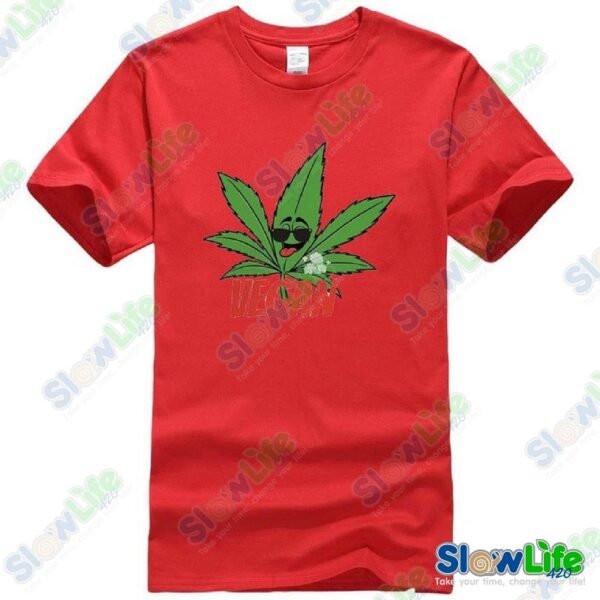 เสื้อยืด Vegan Cannabis Kush Weed - Image 6