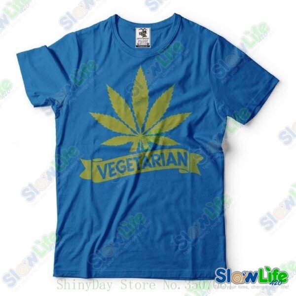 เสื้อยืด Weed Vegetarian - Image 4