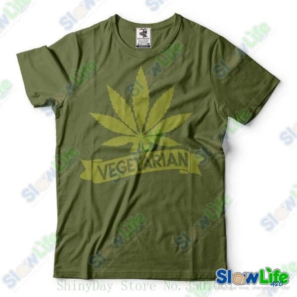 เสื้อยืด Weed Vegetarian