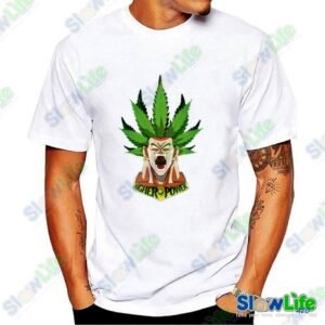 เสื้อยืด Dragon Ball Higher Power Weed
