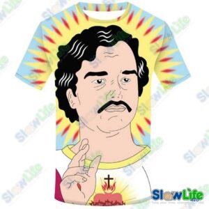 เสื้อยืด God Pablo Escobar
