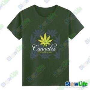 เสื้อยืด Cannabis Leaf Medical Use