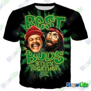 เสื้อยืด Best Buds Stick Together