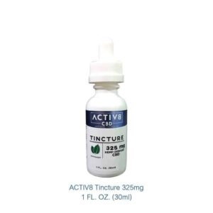 ACTIV8 CBD Tincture 325mg Full-Spectrum