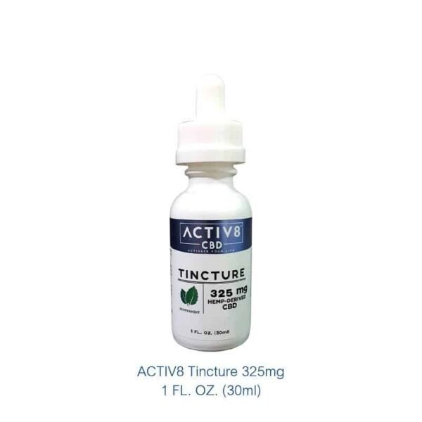 ACTIV8 CBD Tincture 325mg Full-Spectrum