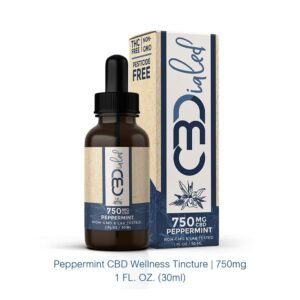 Peppermint CBD Wellness Tincture | 750mg