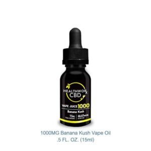 Banana Kush CBD Vape Oil | 1000mg