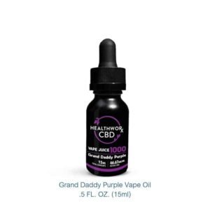 Grand Daddy Purple CBD Vape Oil | 1000mg