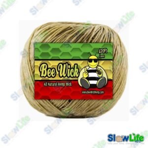 เชือกขี้ผึ้ง Bee Wick Organic Hemp ขนาด 1 mm. ความยาว 75 เมตร