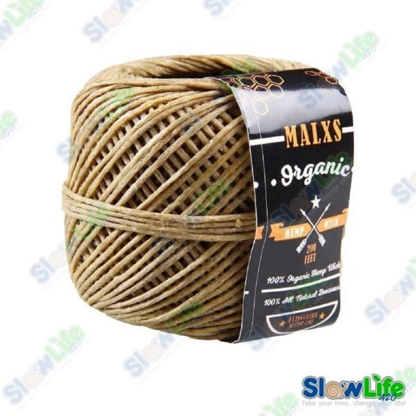 เชือกขี้ผึ้ง Malxs Organic Beeswax Hemp Wick ขนาด 1 mm. ความยาว 60 เมตร - Image 2