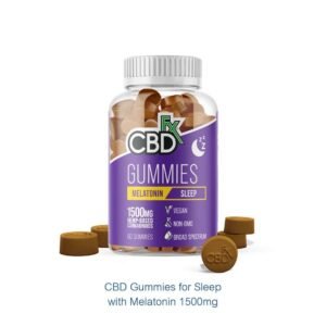 CBD Gummies for Sleep with Melatonin 1500mg
