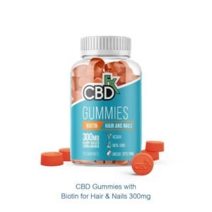 CBD Gummies with Biotin for Hair & Nails 300mg