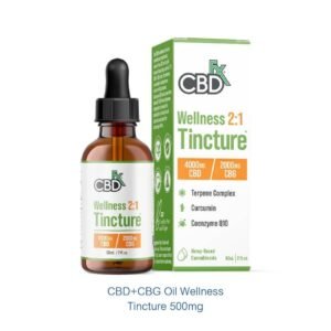 CBD+CBG Oil Wellness Tincture 500mg