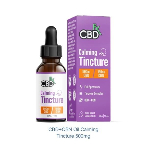 CBD+CBN Oil Calming Tincture 500mg