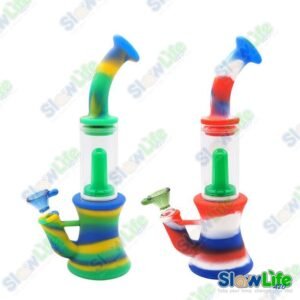 Colorful Silicone Beaker Bong