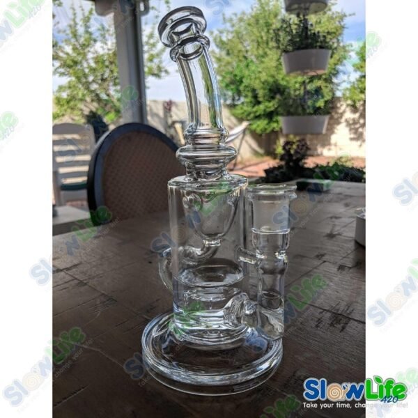 Klein glass Bong 8 นิ้ว