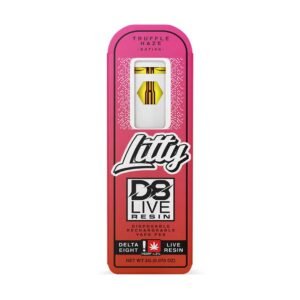 Litty-D8 Live Resin-Truffle Haze-Sativa-Disposable