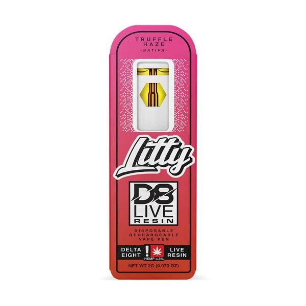 Litty-D8 Live Resin-Truffle Haze-Sativa-Disposable