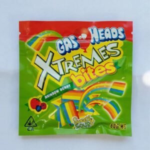 Gas Heads Xtreme Bites Rainbow Berry 600mg