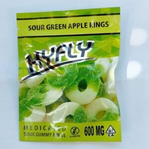 Hyfly Sour Green Apple Ring 600mg