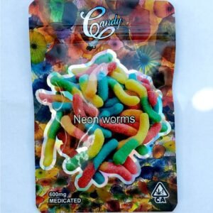 Candy Plug Neon Worms 600mg