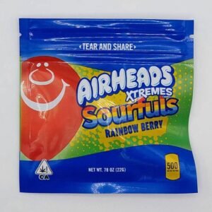 Airheads Xtremes Sourfuls Rainbow Berry 500mg